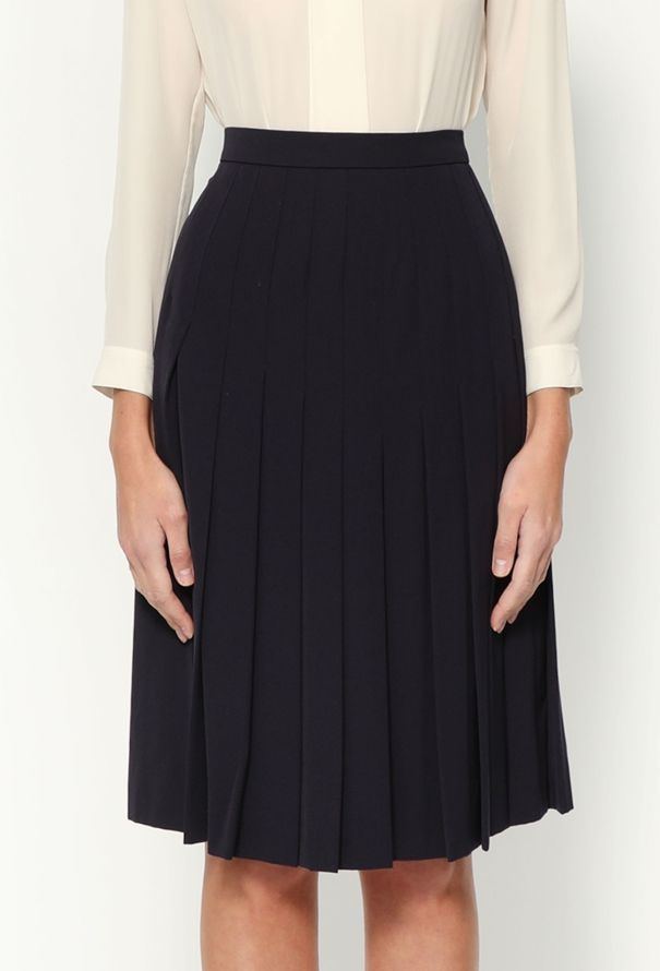 Hermès '80s Silk Lavallière Skirt Ensemble - 7