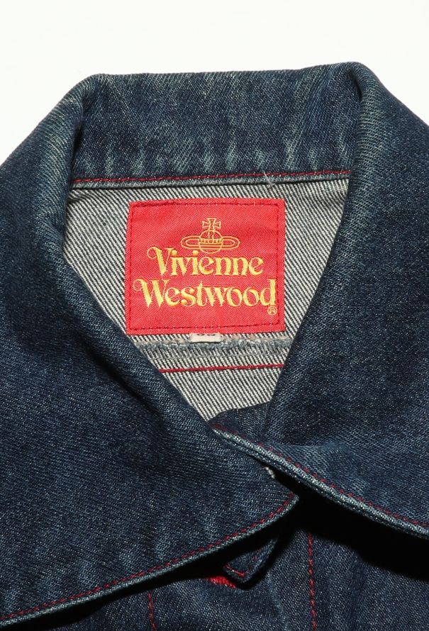Vivienne Westwood '90s Flared Stitched Denim Ensemble - 7
