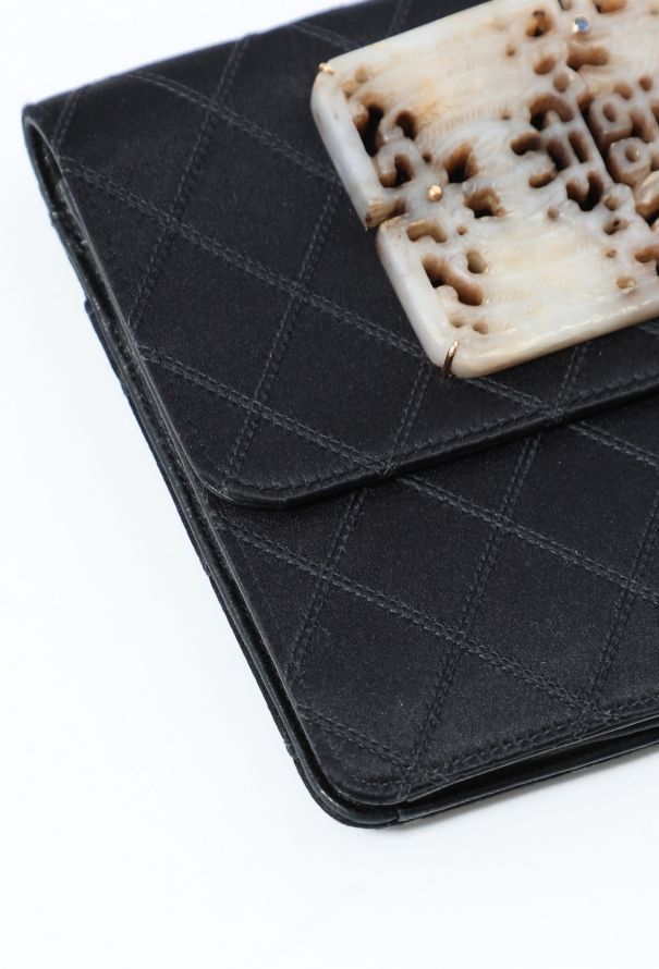 Chanel Haute Couture Custom Stone Pochette - 7