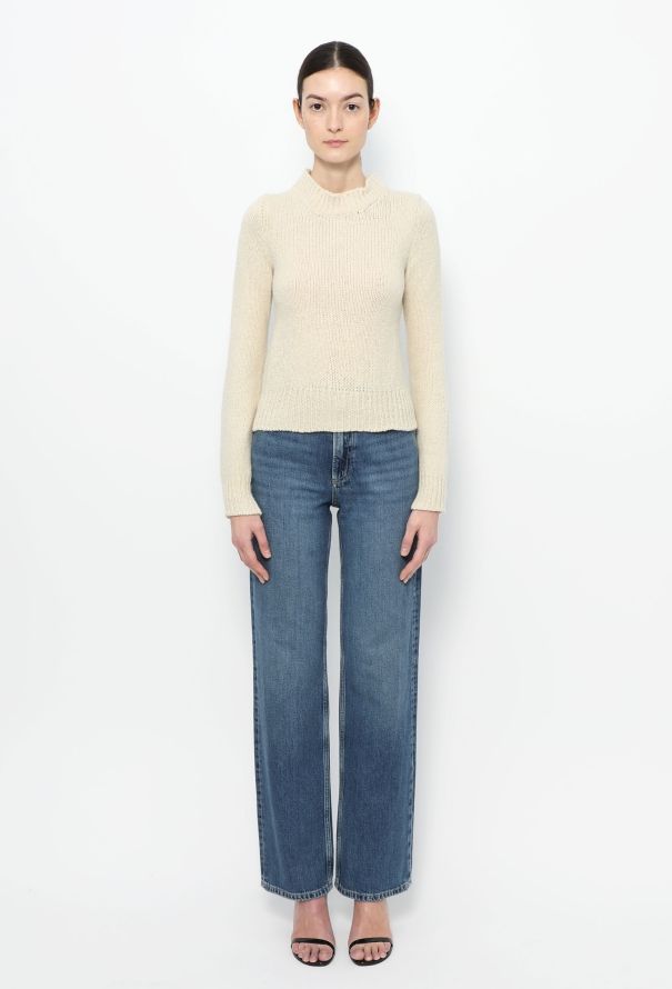 Céline Classic Ribbed Knit Sweater - 2