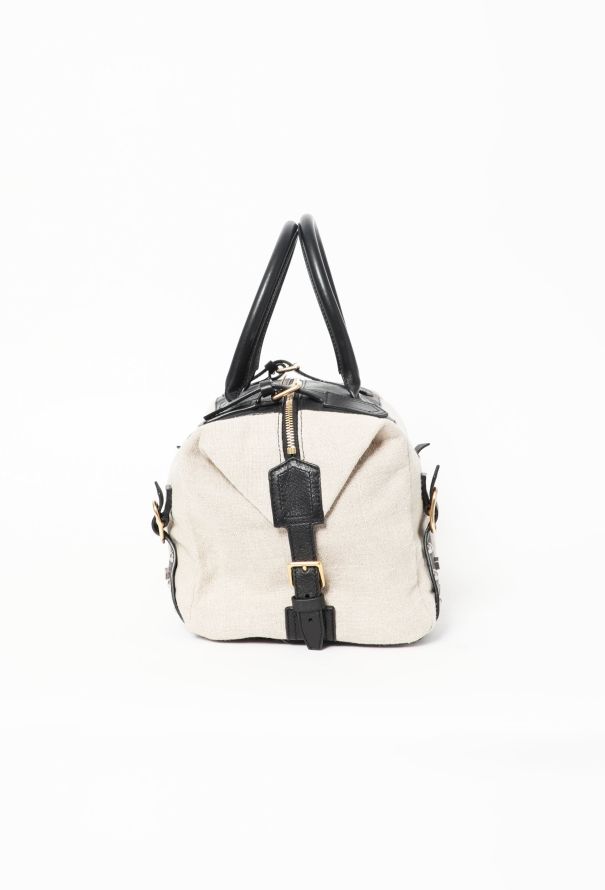 Céline Studded Canvas Boston Bag - 4