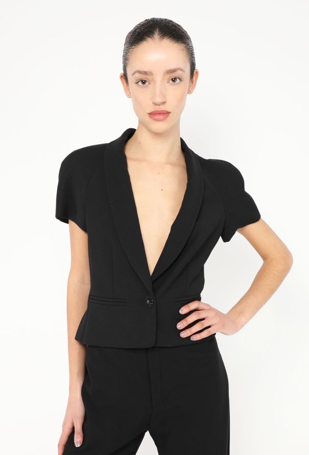 Chanel F/W 2008 Tailored Shawl Blazer - 3