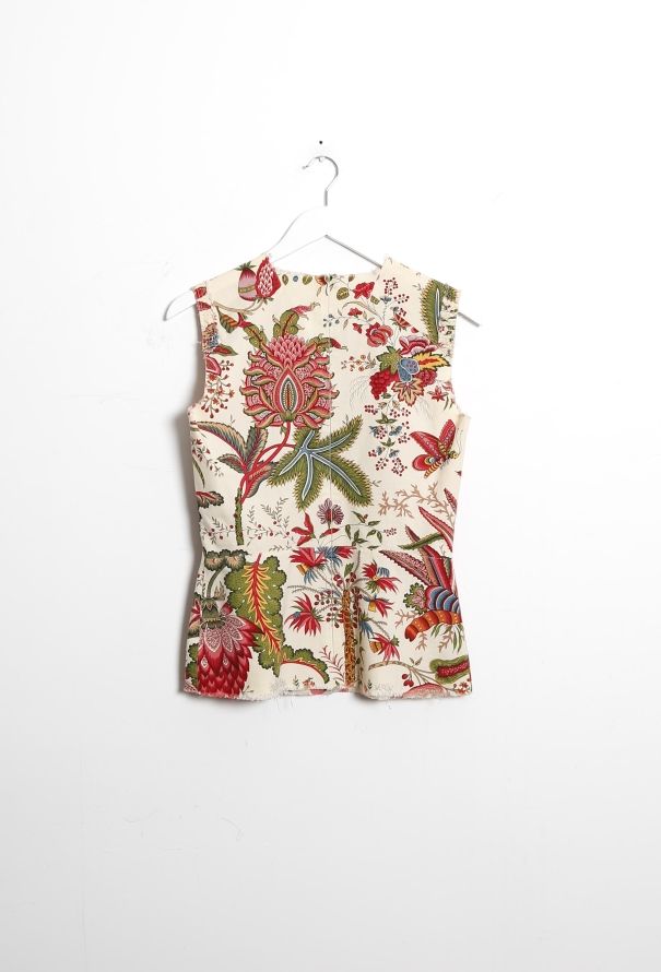 Balenciaga ICONIC S/S 2000 Wild Floral Top - 9
