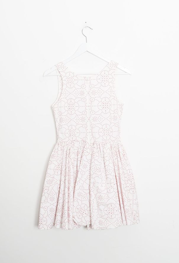Alaïa S/S 2013 Floral Embroidered Skater Dress - 8