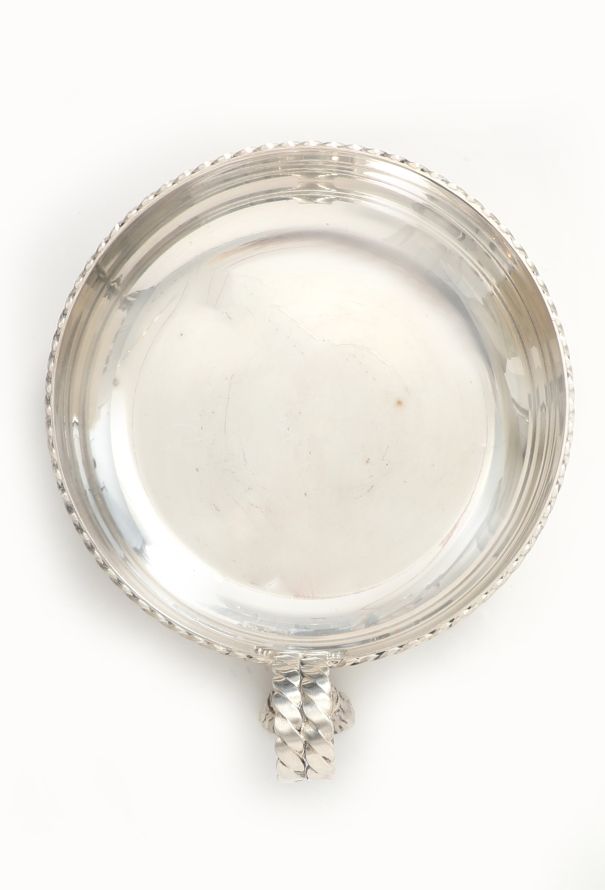 Vintage Objects & Decor '70s Silver Plated Tassel Bowl - 3