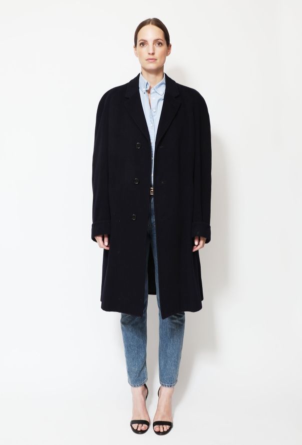 Burberry Vintage Classic Wool Coat - 1