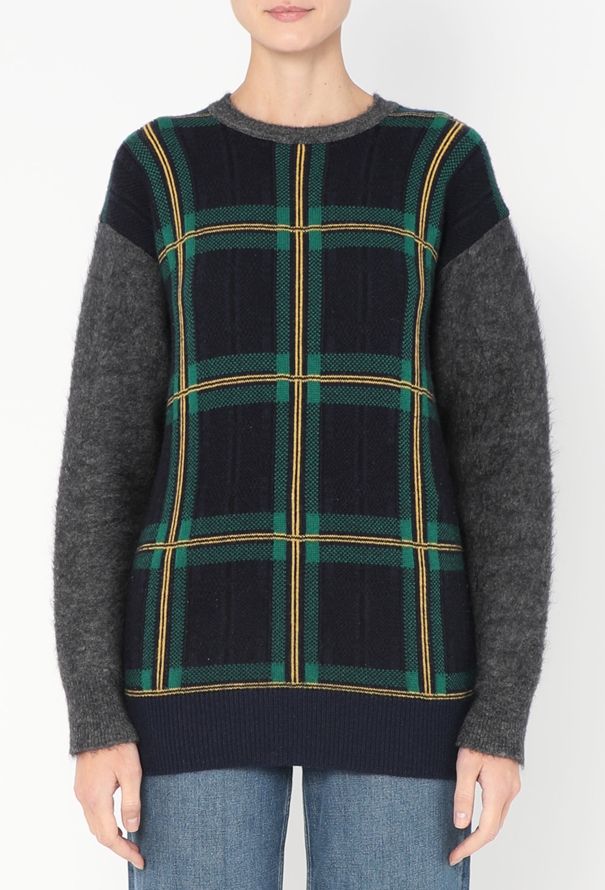 Céline Pre-Fall 2011 Plaid Sweater - 1
