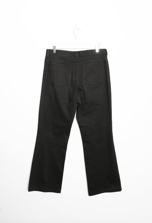 Chanel Bootcut Double Pocket Denim Trousers - 6