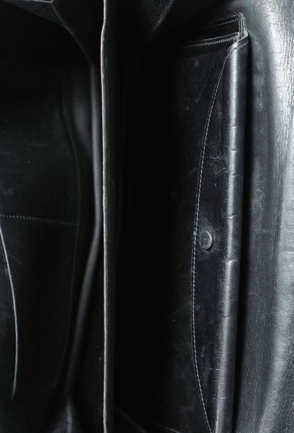 Hermès '70s Black Box Cordeau Bag - 13