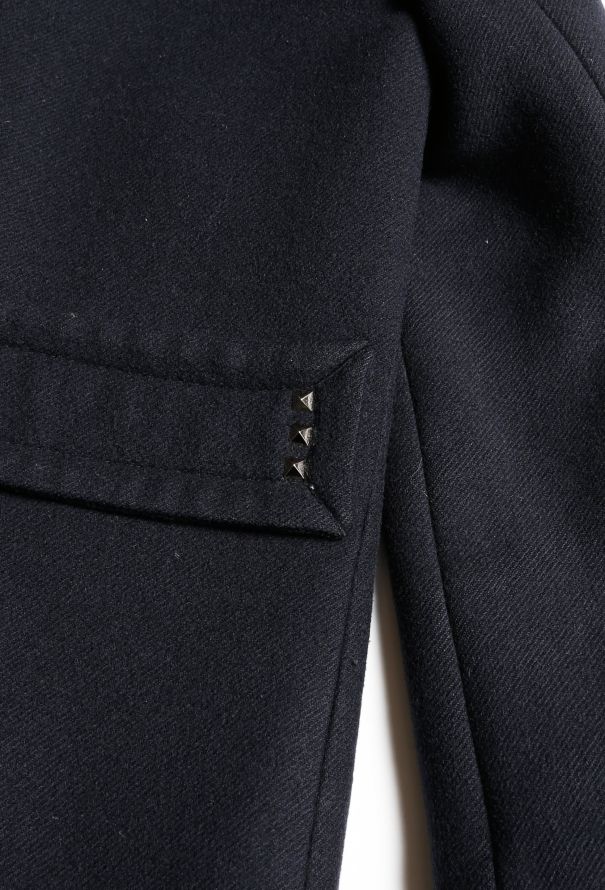 Valentino Pre-Fall 2016 Rockstud Peacoat - 8