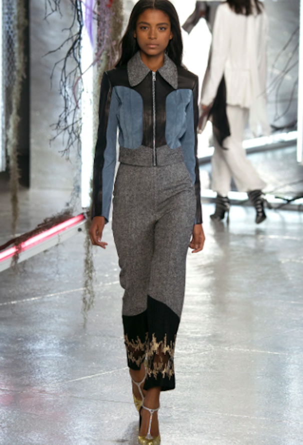 Rodarte S/S 2016 Suede Leather Jacket - 2