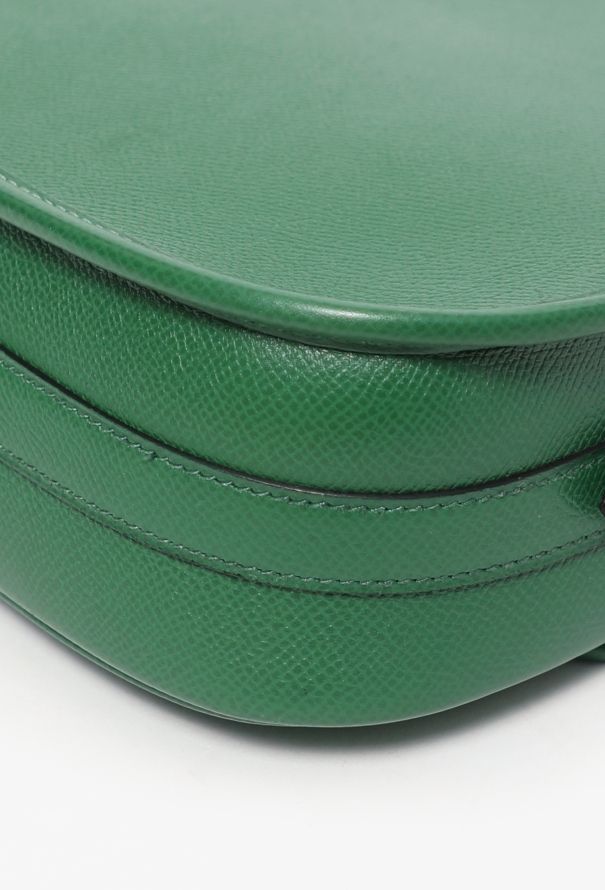 Hermès Vintage Green Bamboo Duffle Bag - 10