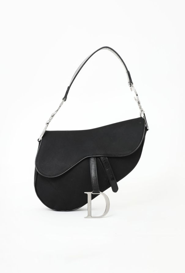 Christian Dior 2000s Nylon Saddle Bag - 1