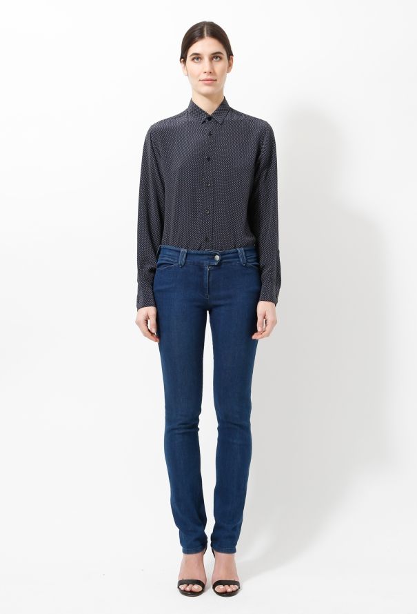 Saint Laurent 2013 Polka Dot Blouse - 3