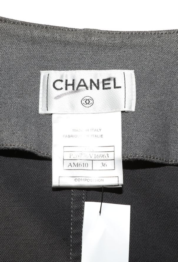 Chanel 2005 Quilted Iridescent Denim Jacket - 7