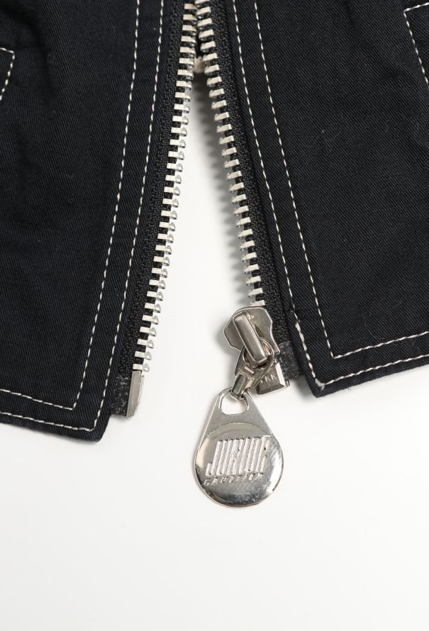 Jean Paul Gaultier 1993 Ribbed Off-Shoulder Jacket - 6