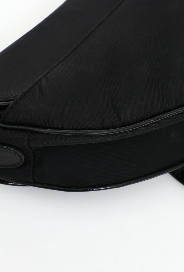 Christian Dior 2000s Nylon Saddle Bag - 9