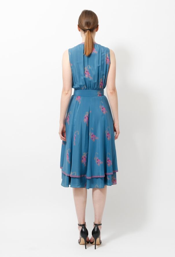 Ted Lapidus '70s Floral Print Day Dress - 5
