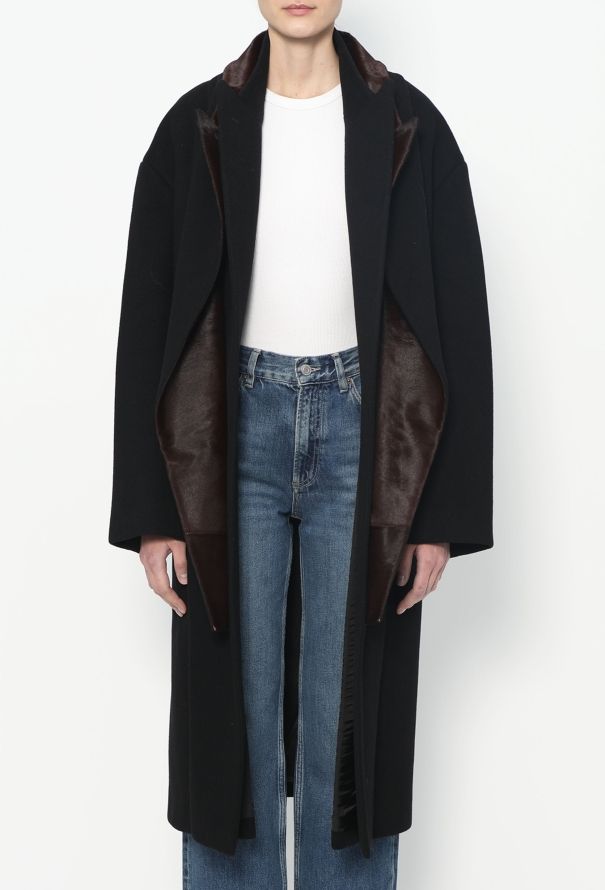 Céline F/W 2012 Layered Lapel Coat - 5