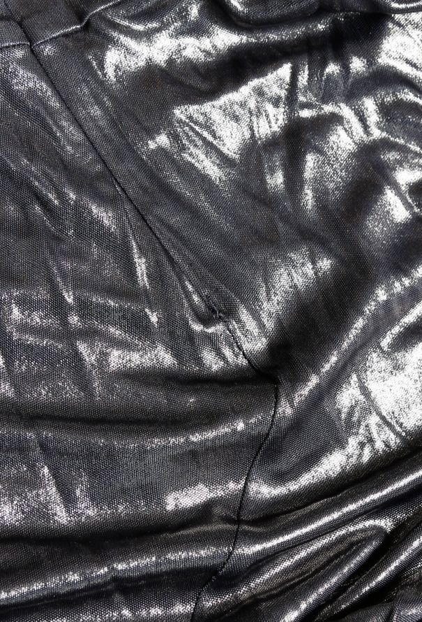 Dior Resort 2007 Draped Metallic Dress - 6