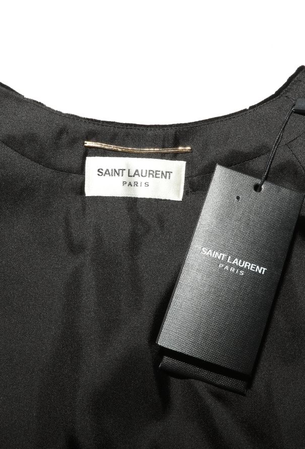 Saint Laurent 2018 Studded Velvet Dress - 5