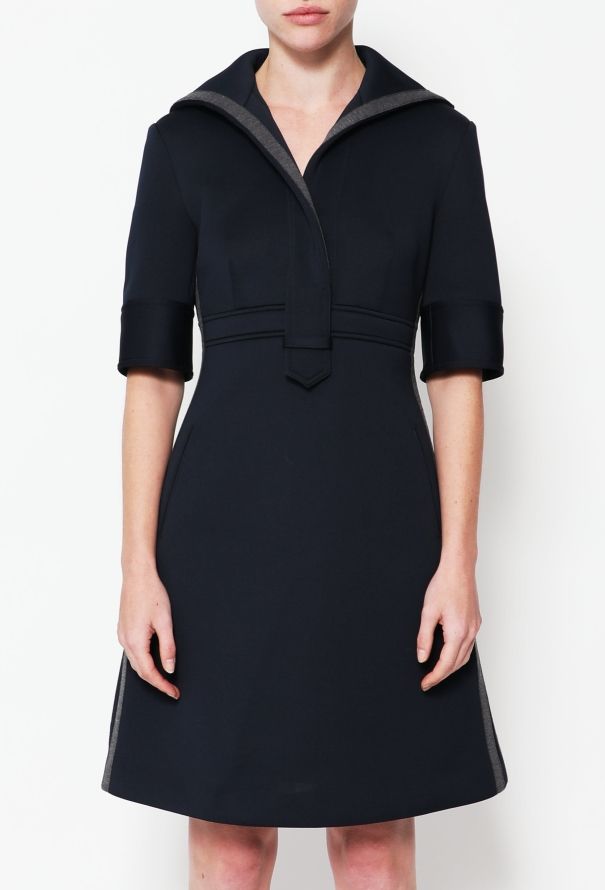 Prada Neoprene Scuba Dress - 2