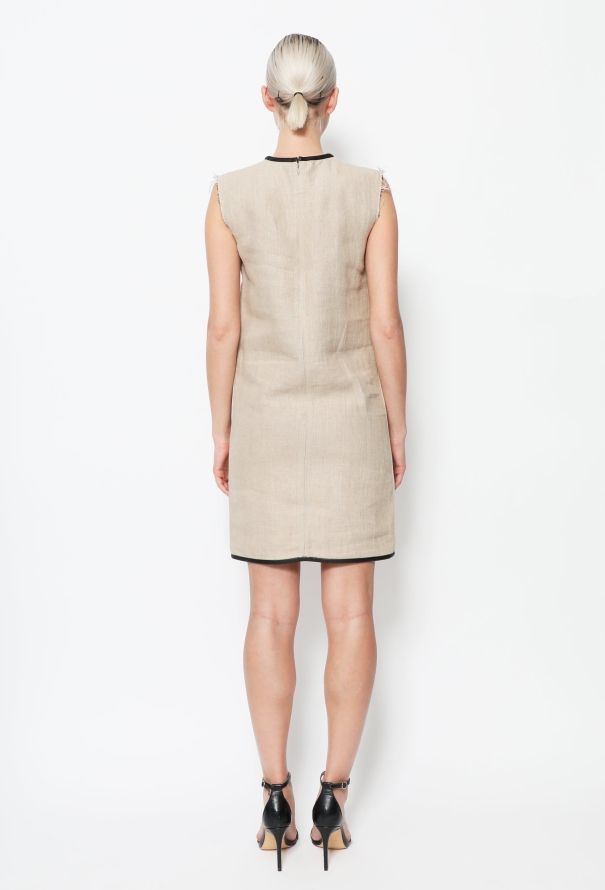 Céline Resort 2011 Leather Trim Dress - 4