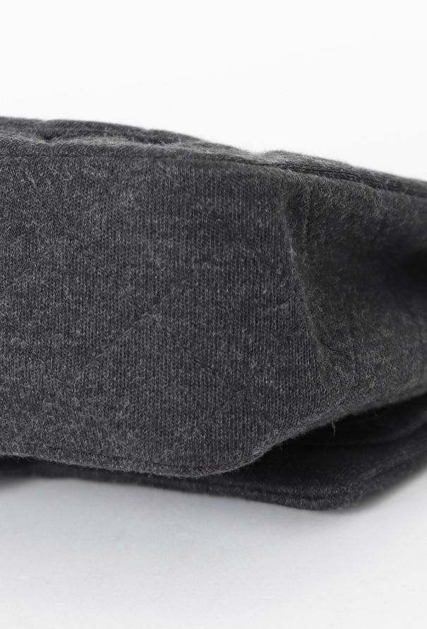 Chanel Grey Jersey Medium Timeless Bag - 9