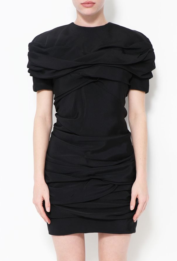 Gianni Versace RARE S/S 1987 Ruched Dress - 2