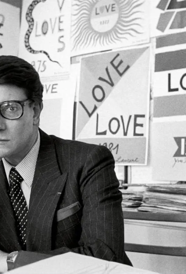 Saint Laurent Rare 1991 Love Poster, in Original Packaging - 8