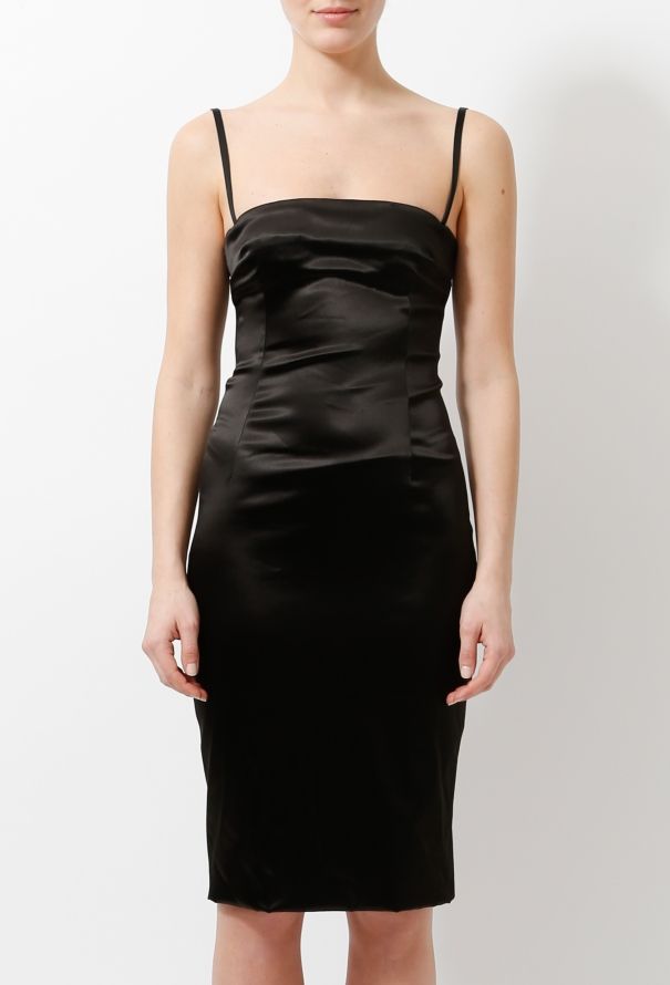 Dolce & Gabbana Classic Bustier Satin Dress - 3
