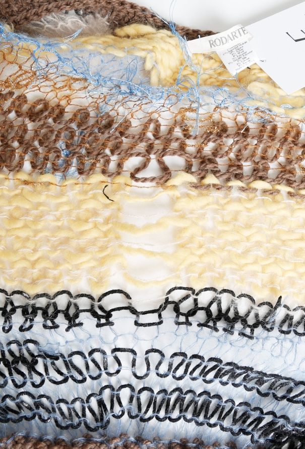 Rodarte Iconic F/W 2008 Mohair Crochet Cardigan - 6
