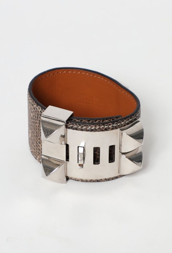 Hermès 2009 Varanus Niloticus Médor Cuff - 4