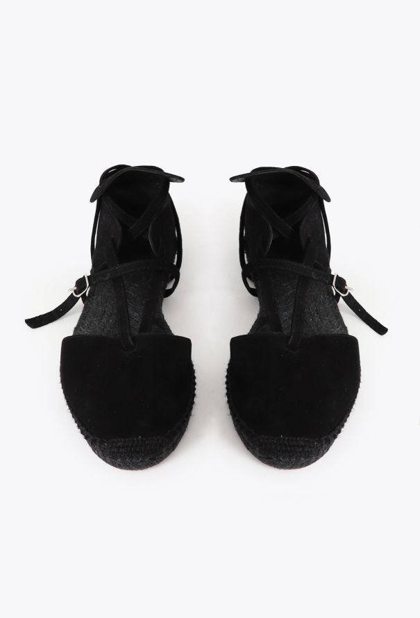 Hermès Resort 2017 Suede D'Orsay Espadrilles - 3