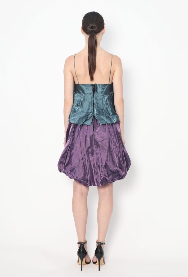 Rochas F/W 2004 Metallic Silk Ensemble - 7