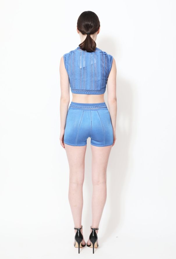 Alaïa RARE '93 Crochet Ensemble - 4