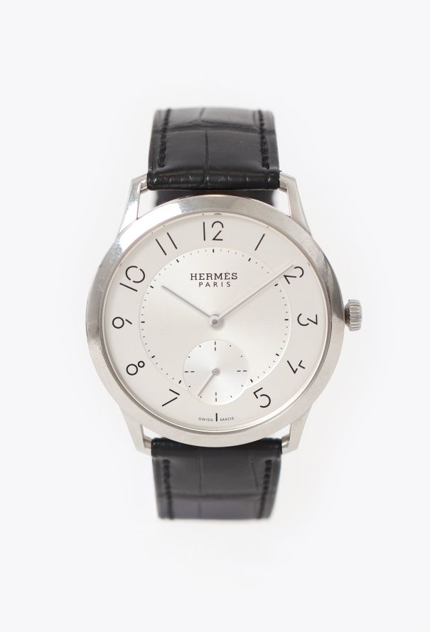 Hermès Steel Slim d'Hermès Watch - 1