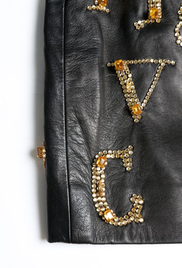 Gianni Versace COLLECTOR Atelier F/W 1997 Letter Skirt - 6