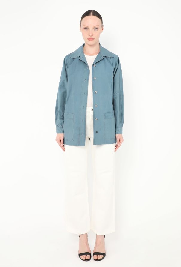 Saint Laurent RARE S/S 1974 Belted Safari Jacket - 5