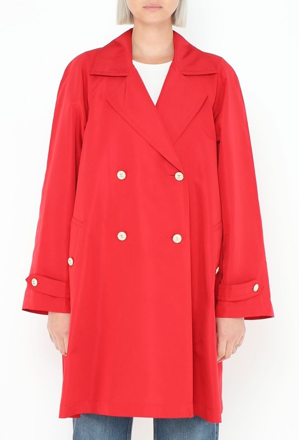 Chanel HIGHLY COLLECTOR S/S 1995 Embossed Trench - 4