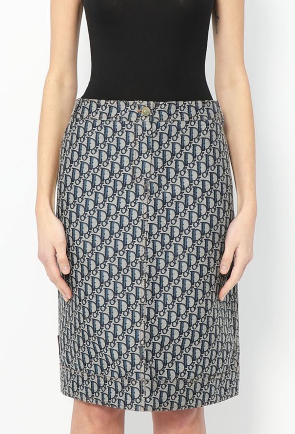 Christian Dior 2005 Diorissimo Print Skirt - 2
