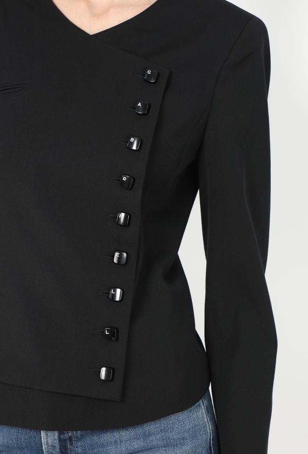 Chanel S/S 2000 'Gabrielle' Wrap Blazer - 4