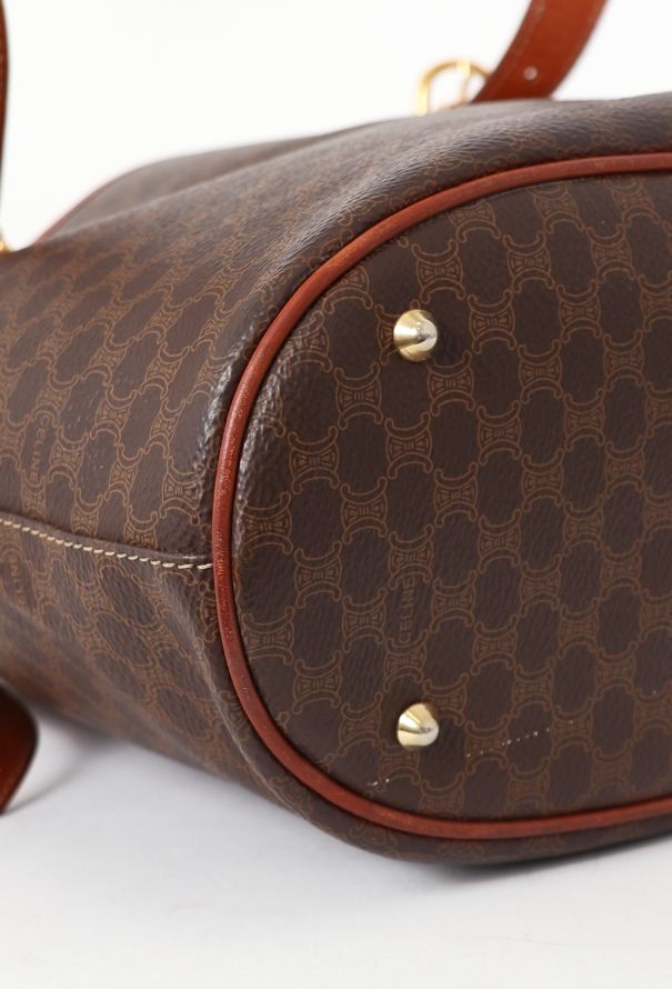 Céline 1995 Triomphe Macadam Monogram Tote - 6