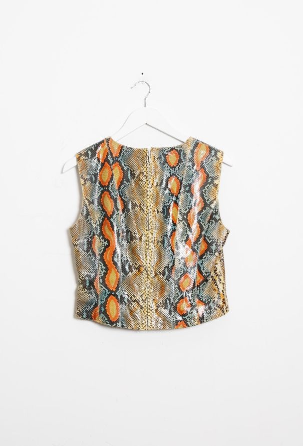 Chanel Iconic S/S 2000 Python Top - 7