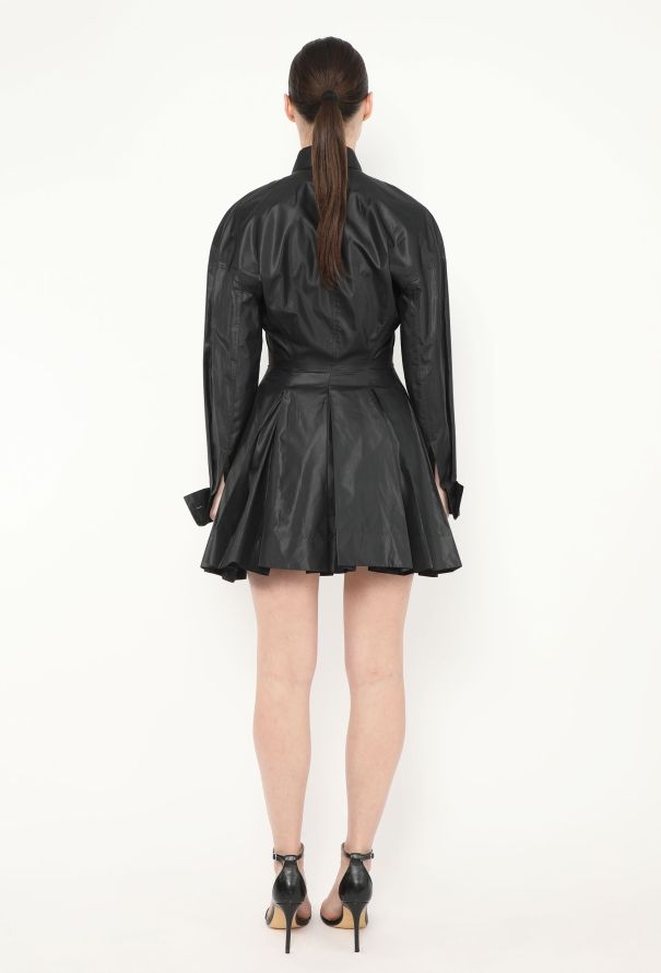 Alaïa S/S 1987 Flared Nylon Silk Dress - 5