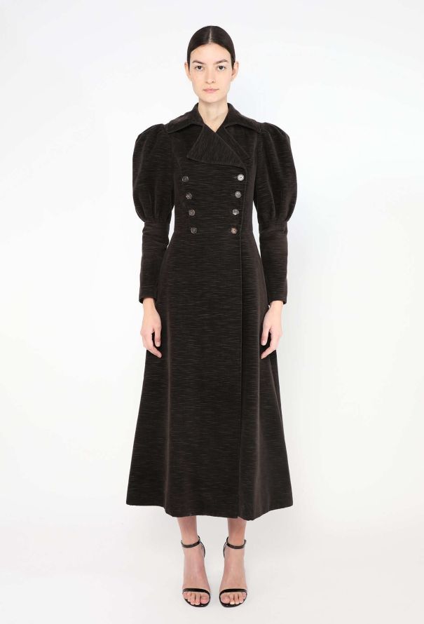 Saint Laurent Fall 1970  Corduroy Coat - Collector - 1