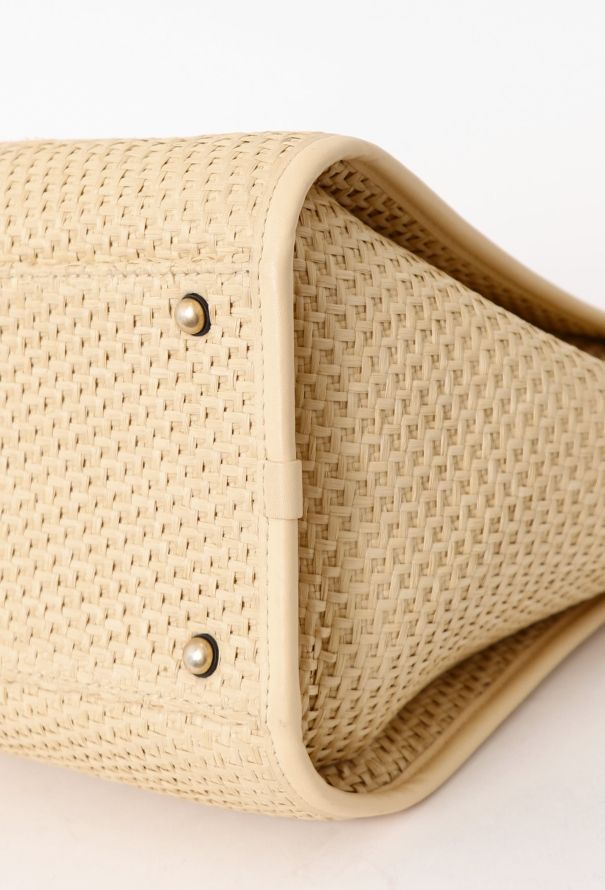 Chanel Raffia Medium Deauville Tote Bag - 7