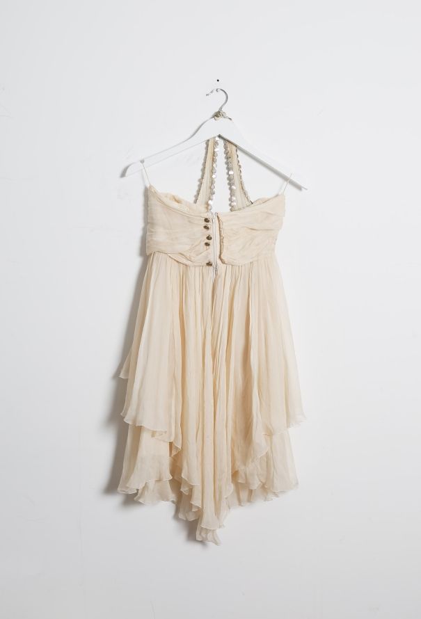 Chanel Resort 2007 Embellished Halter Dress - 13