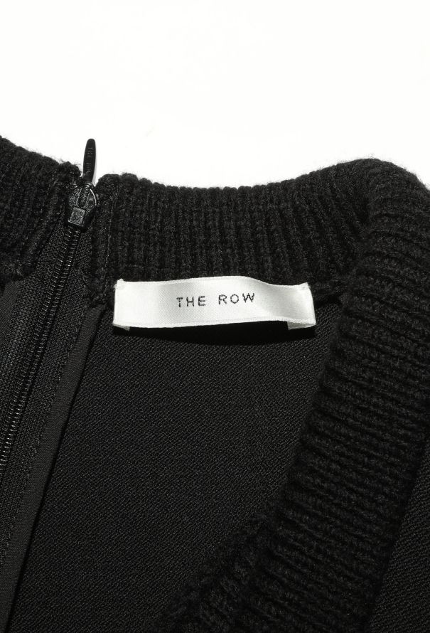 The Row 2024 Ribbed Trim Maxi Dress - 5