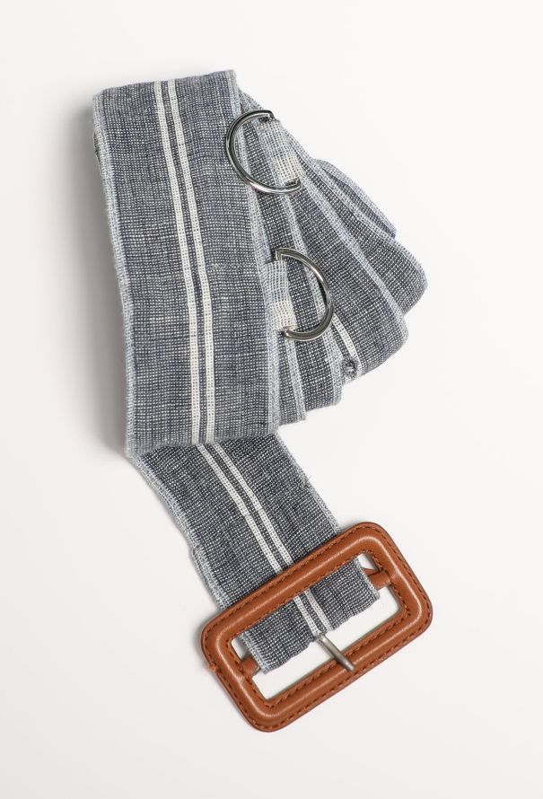 Loewe Belted Linen Trench Coat - 9